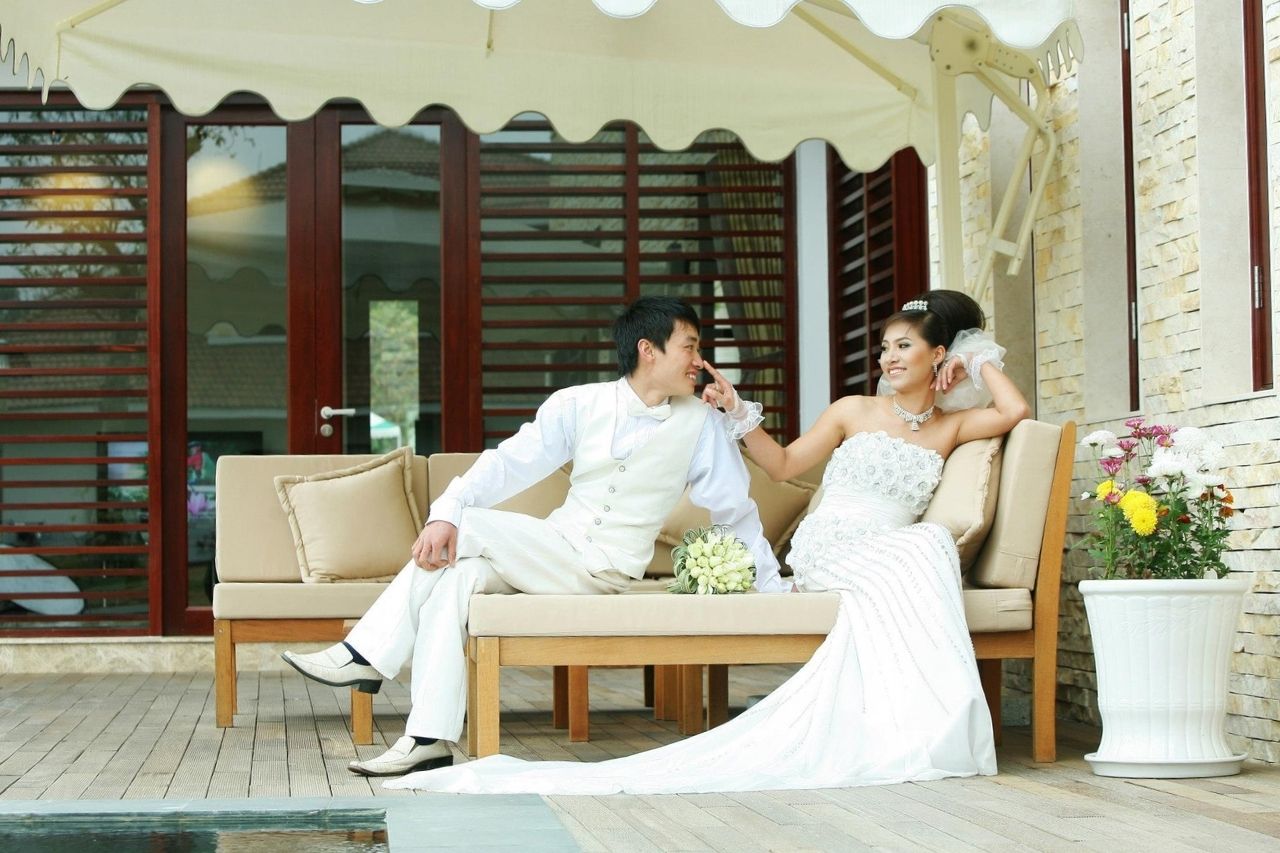 Chụp ảnh cưới và tổ chức tiệc cưới tại Flamingo Đại Lải