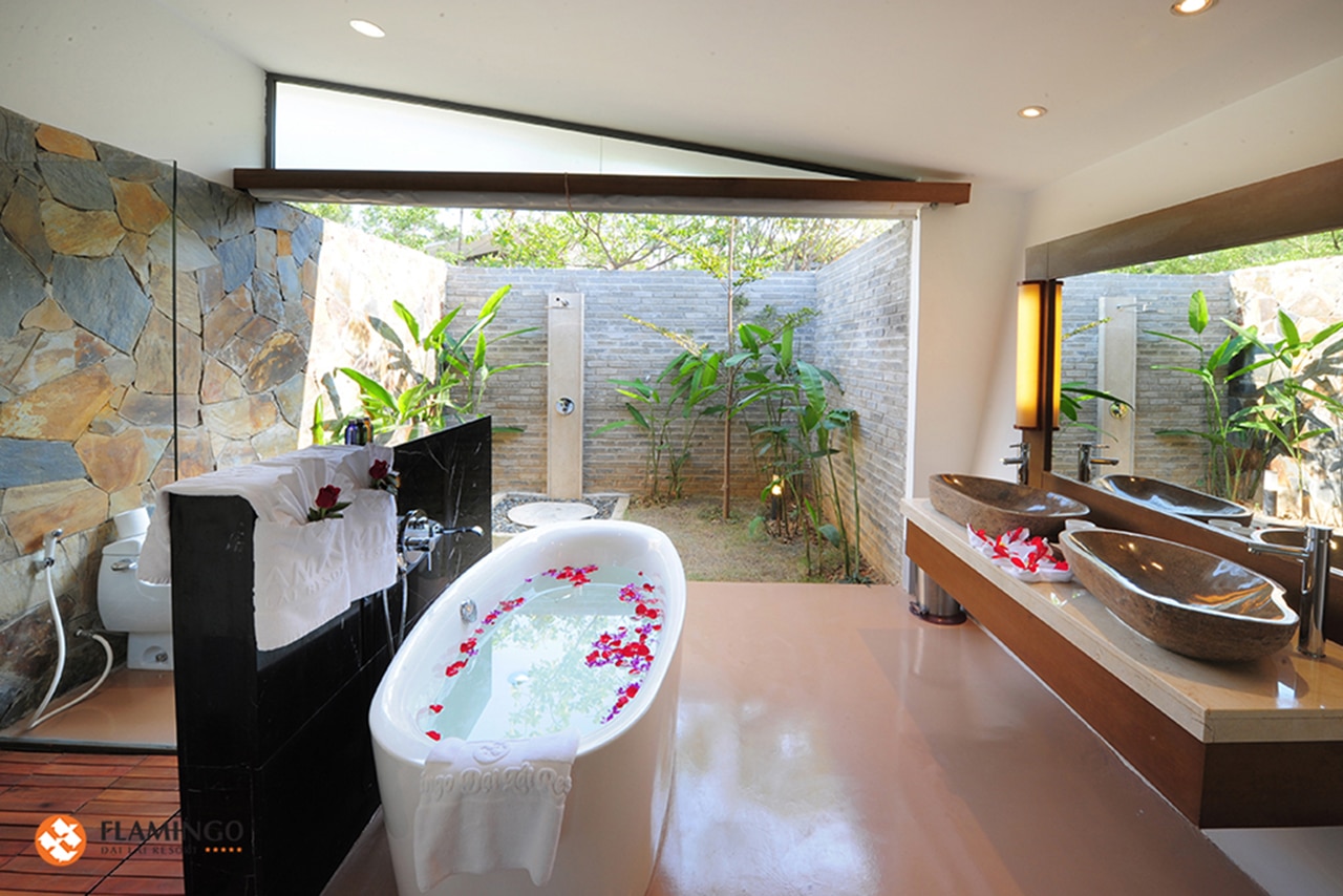 ☘️Villa 1 phòng ngủ Flamingo Đại Lải (02 người lớn + 01 trẻ em)