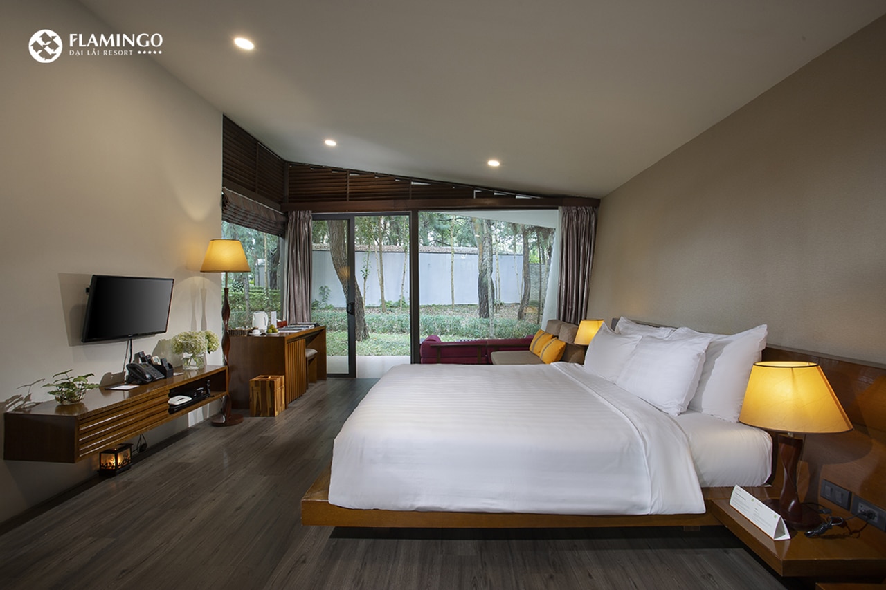 ☘️Villa 1 phòng ngủ Flamingo Đại Lải (02 người lớn + 01 trẻ em)