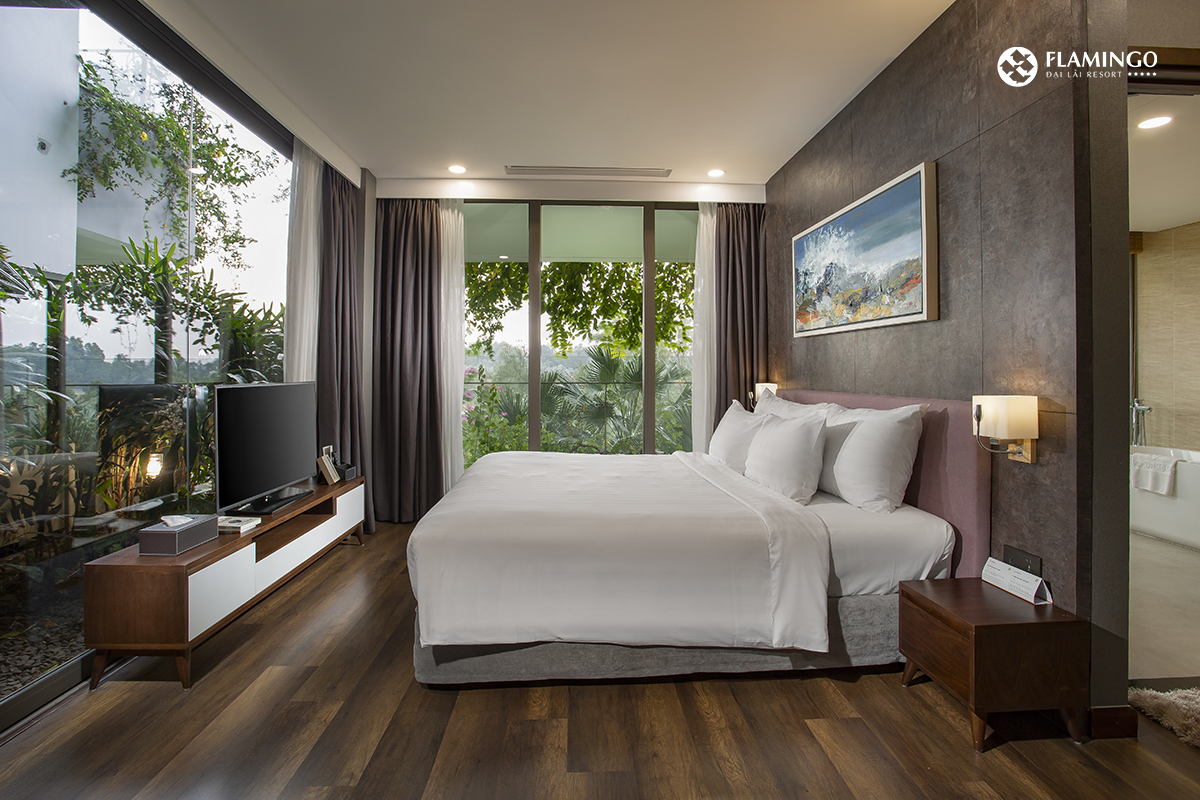 🏝️Giá Sky Villa 2 Phòng Ngủ Flamingo Đại Lải (04 người lớn + 02 trẻ em)