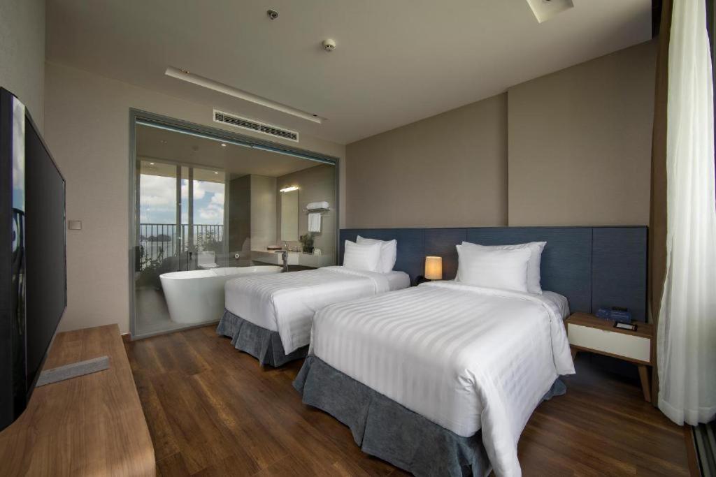 🛏️Căn hộ 1 Phòng ngủ Flamingo Cát Bà  (2 người lớn + 1 trẻ em)