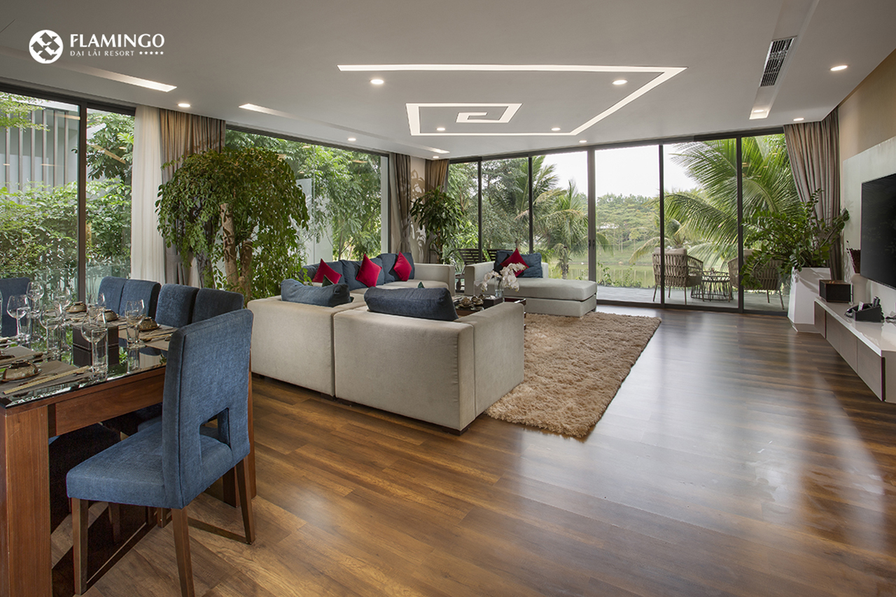 🛏️Villa 4 phòng ngủ Flamingo Đại Lải Hồ bơi riêng (08 người lớn + 4 trẻ em)