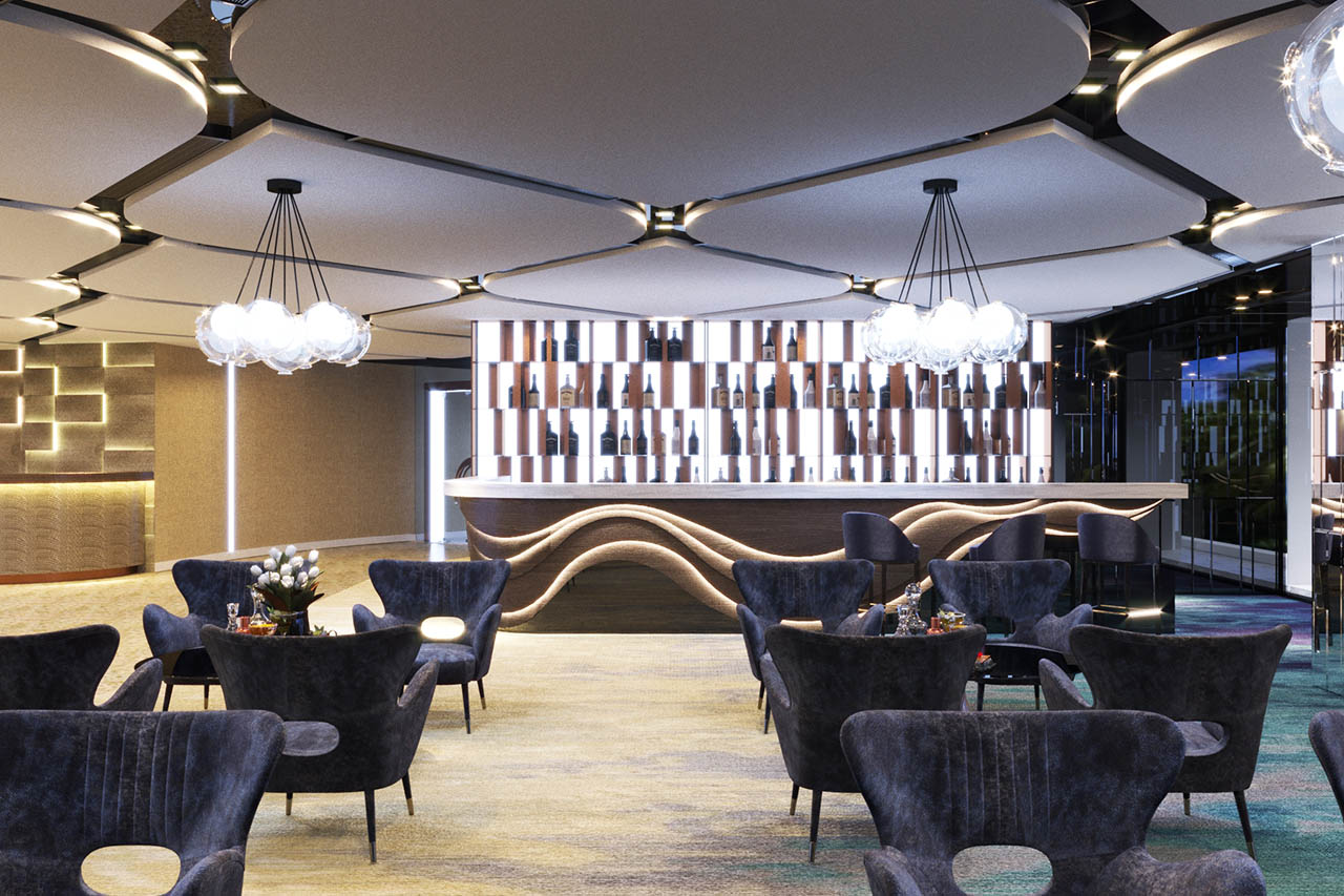 sand lobby bar flamingo cat ba