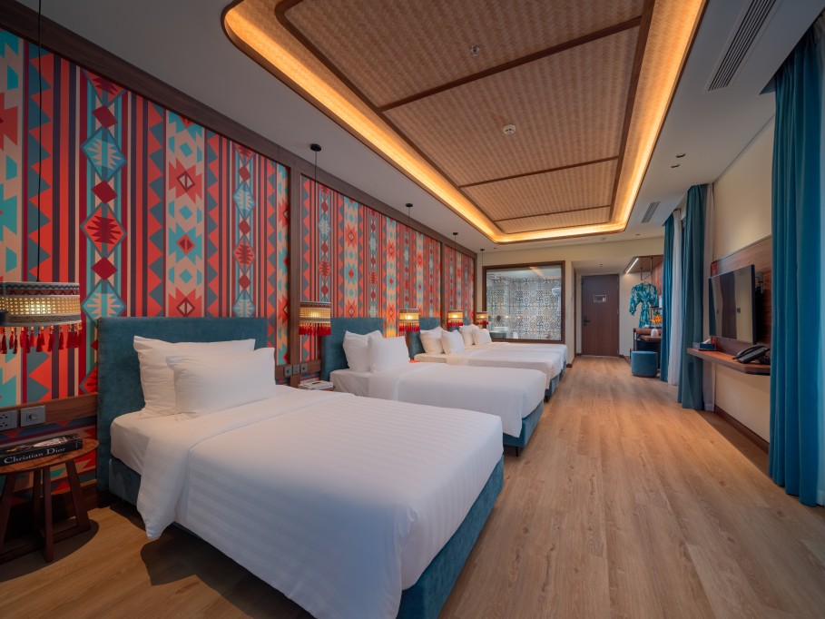 Family Room Flamingo Tan Trao Resort 3