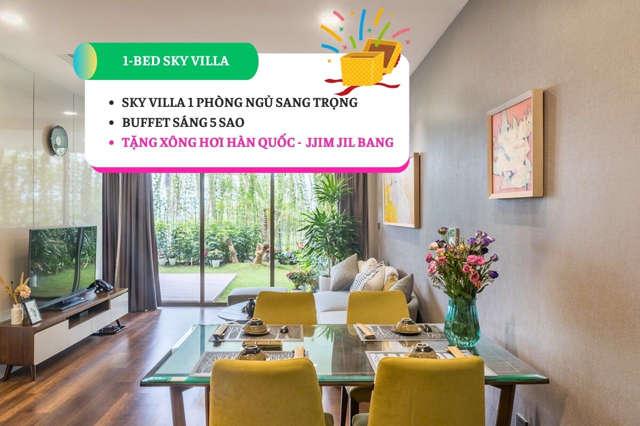 Sky Villa Flamingo Dai Lai 1-Bedroom