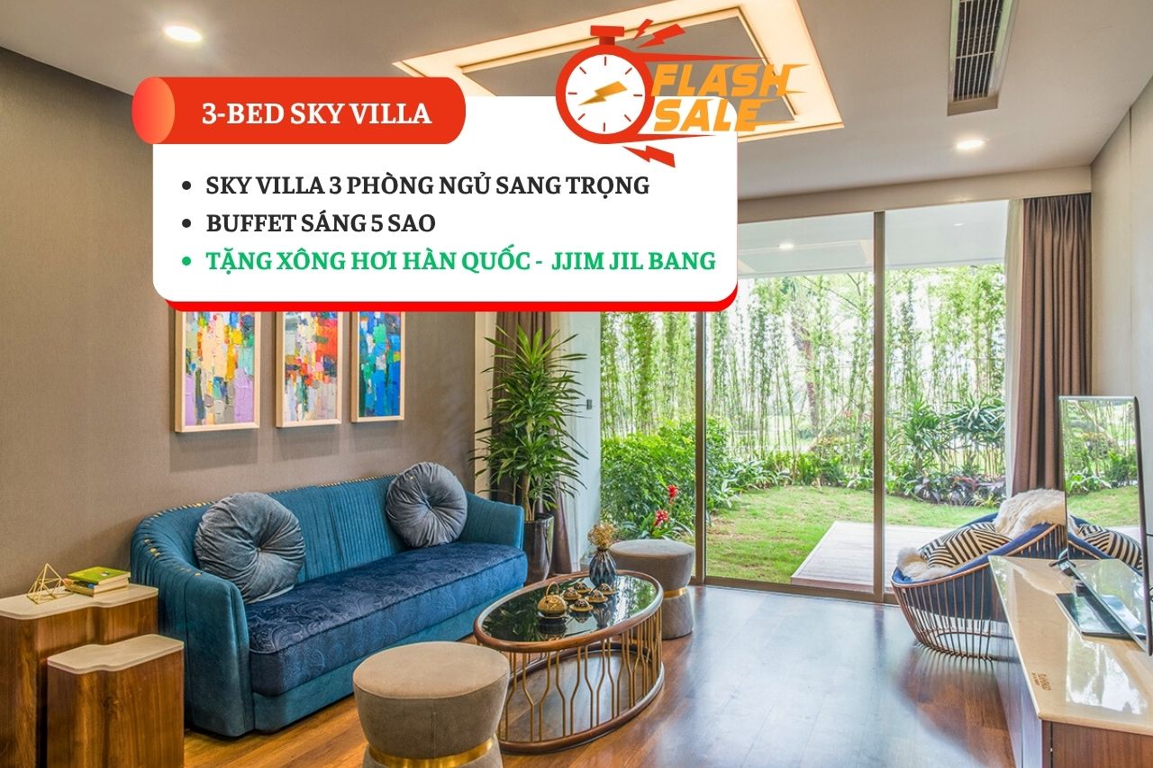 Sky Villa Flamingo Dai Lai 3-Bedroom