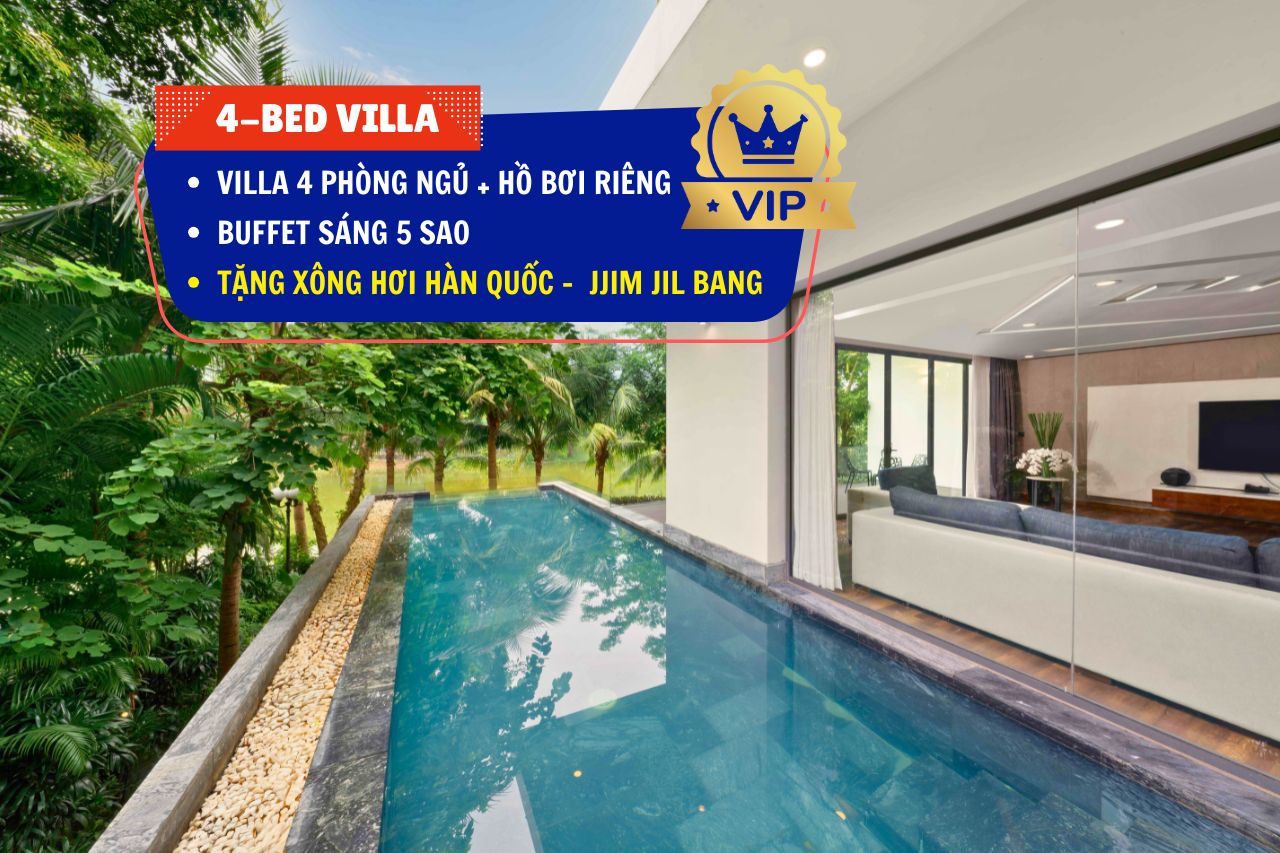Villa Flamingo Dai Lai VIP 4-Bedroom Private Pool