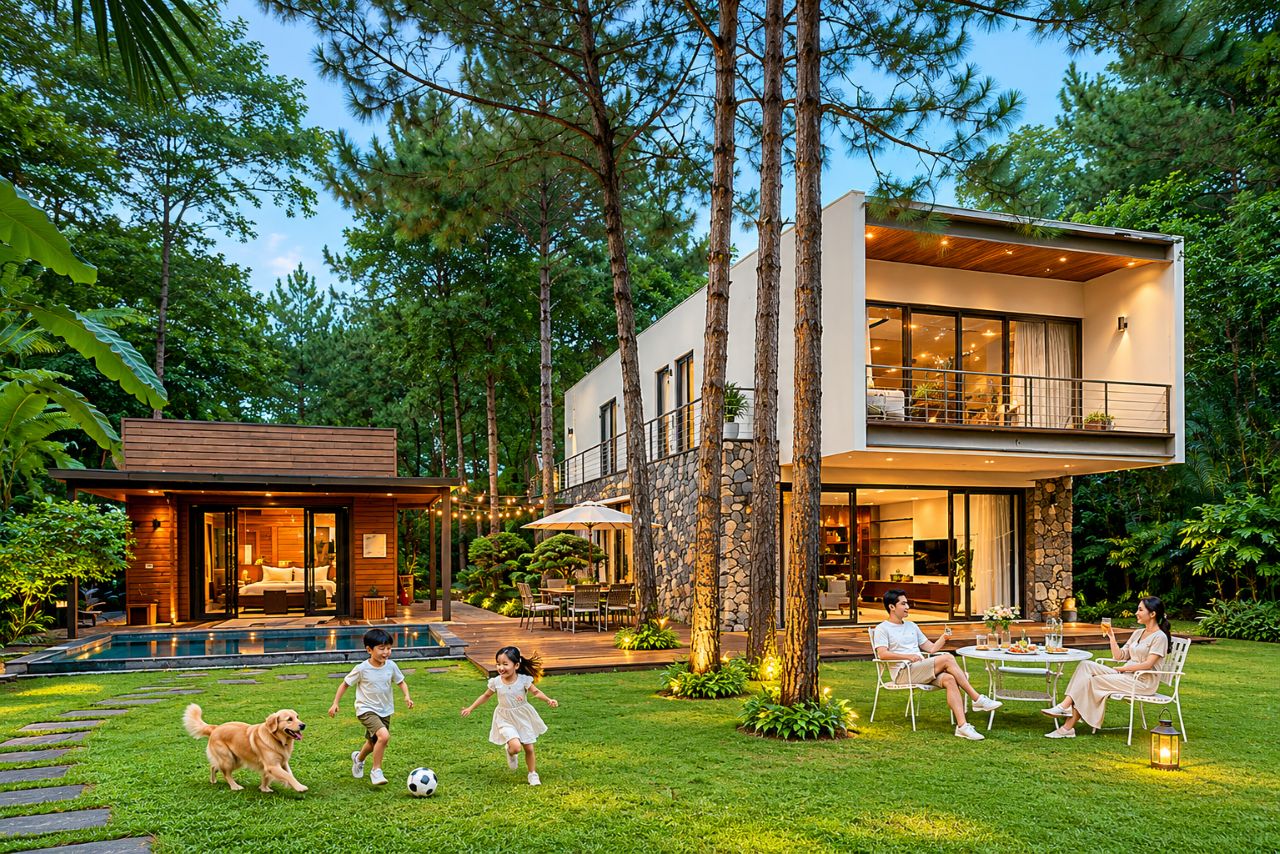 villa 3 phong ngu flamingo dai lai resort